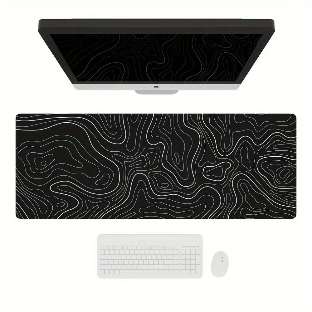 Keyboard Gaming Black - Professional Gaming Topographic Shape Gaming Mouse