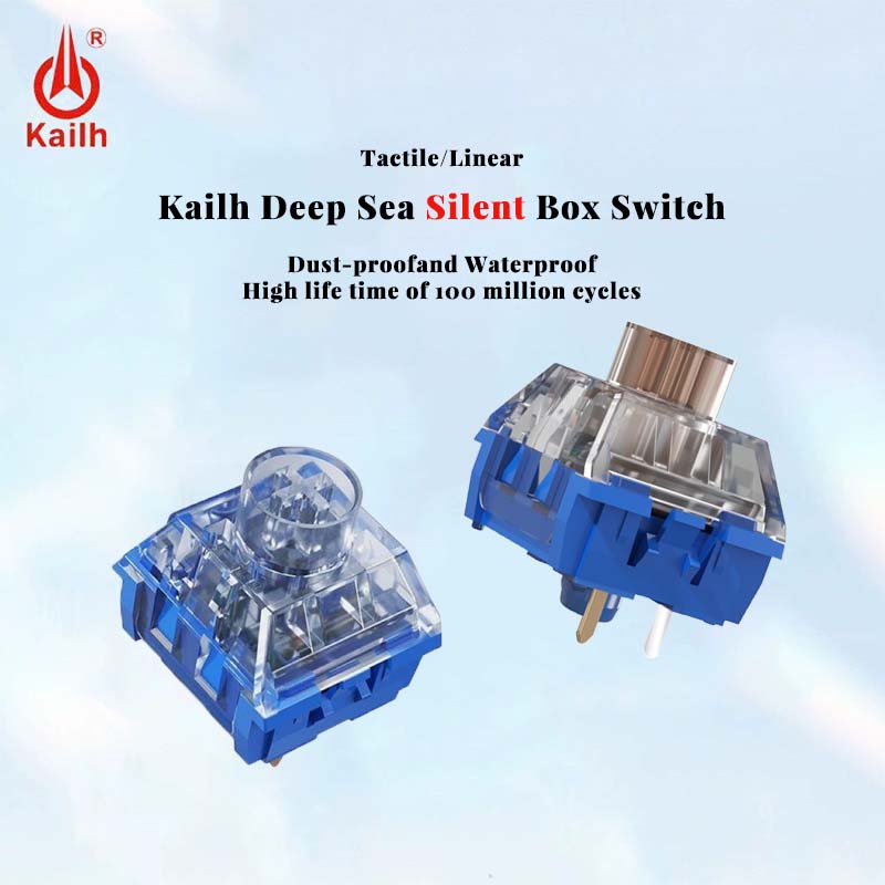 Gaming Keyboard Bluetooth - Kailh Deep Sea Whale Silent Switches