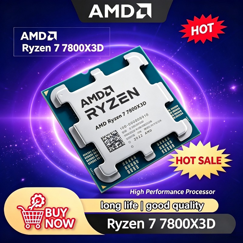 AMD R7 7800X3D CPU 8-Core 16-T - đánh giá và giá Amd Cpu Ryzen 7
