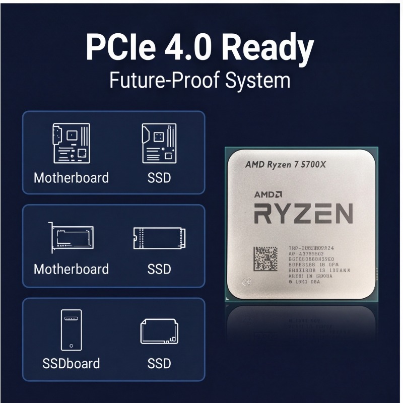 AMD Ryzen 7 5700X Processor Fo - đánh giá và giá Amd Cpu Ryzen 7