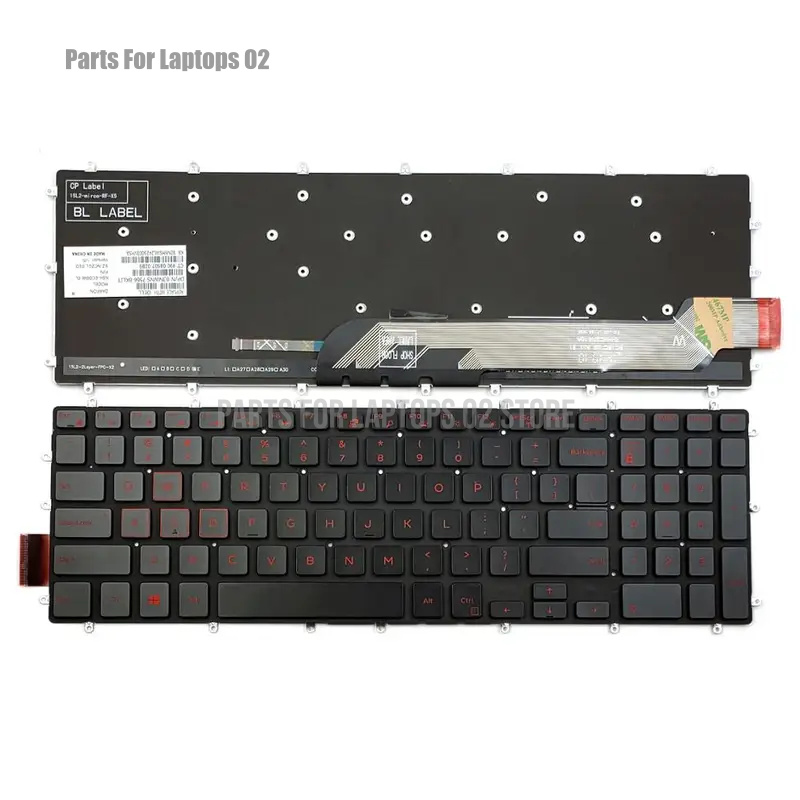 D New For Dell G3-3579 G3-3779 - đánh giá và giá Gaming Keyboard Backlit