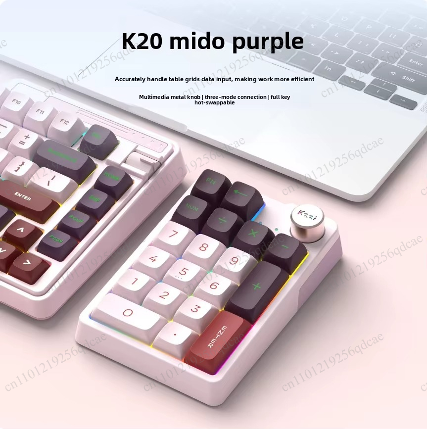 Kzzi K20 Mini Keypad Three Mod - đánh giá và giá Gaming Keyboard Bluetooth