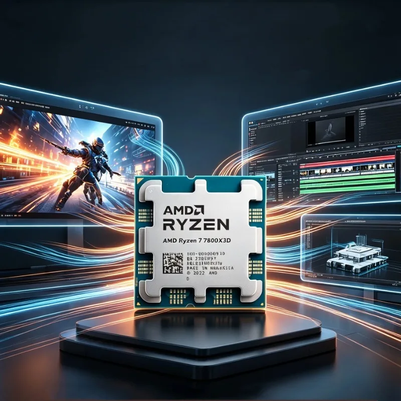 AMD Ryzen 7 7800X3D 8 Core 16  - đánh giá và giá Amd Cpu Ryzen 7