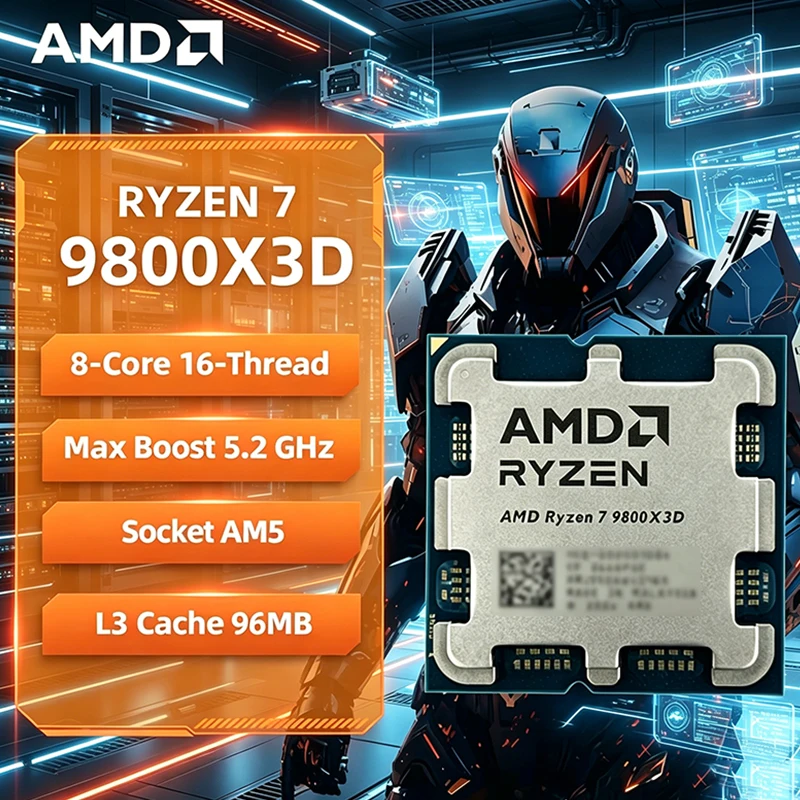 AMD Ryzen 7 9800X3D Game CPU U - đánh giá và giá Amd Cpu Ryzen 7