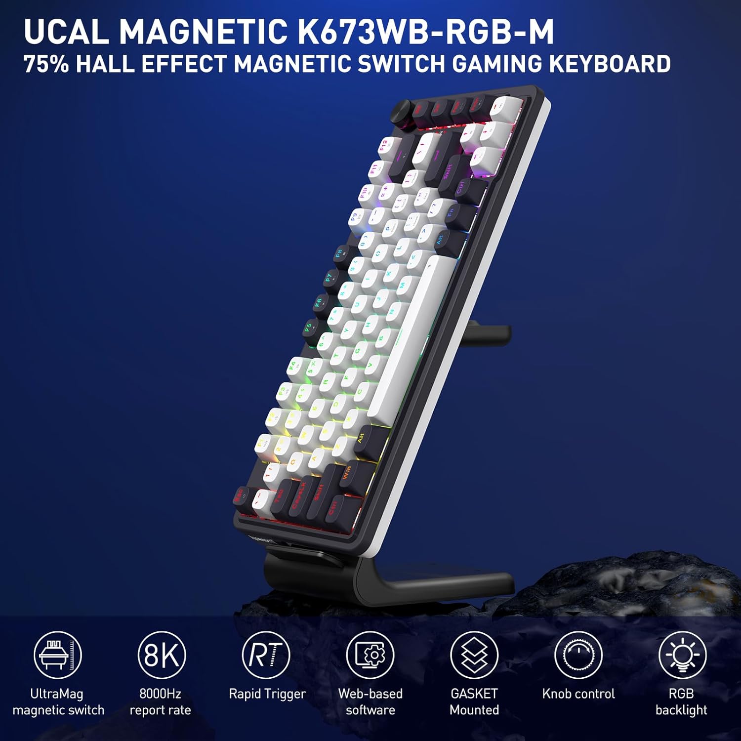 Redragon K673 HE Rapid Trigger - đánh giá và giá Gaming Keyboard Thocky