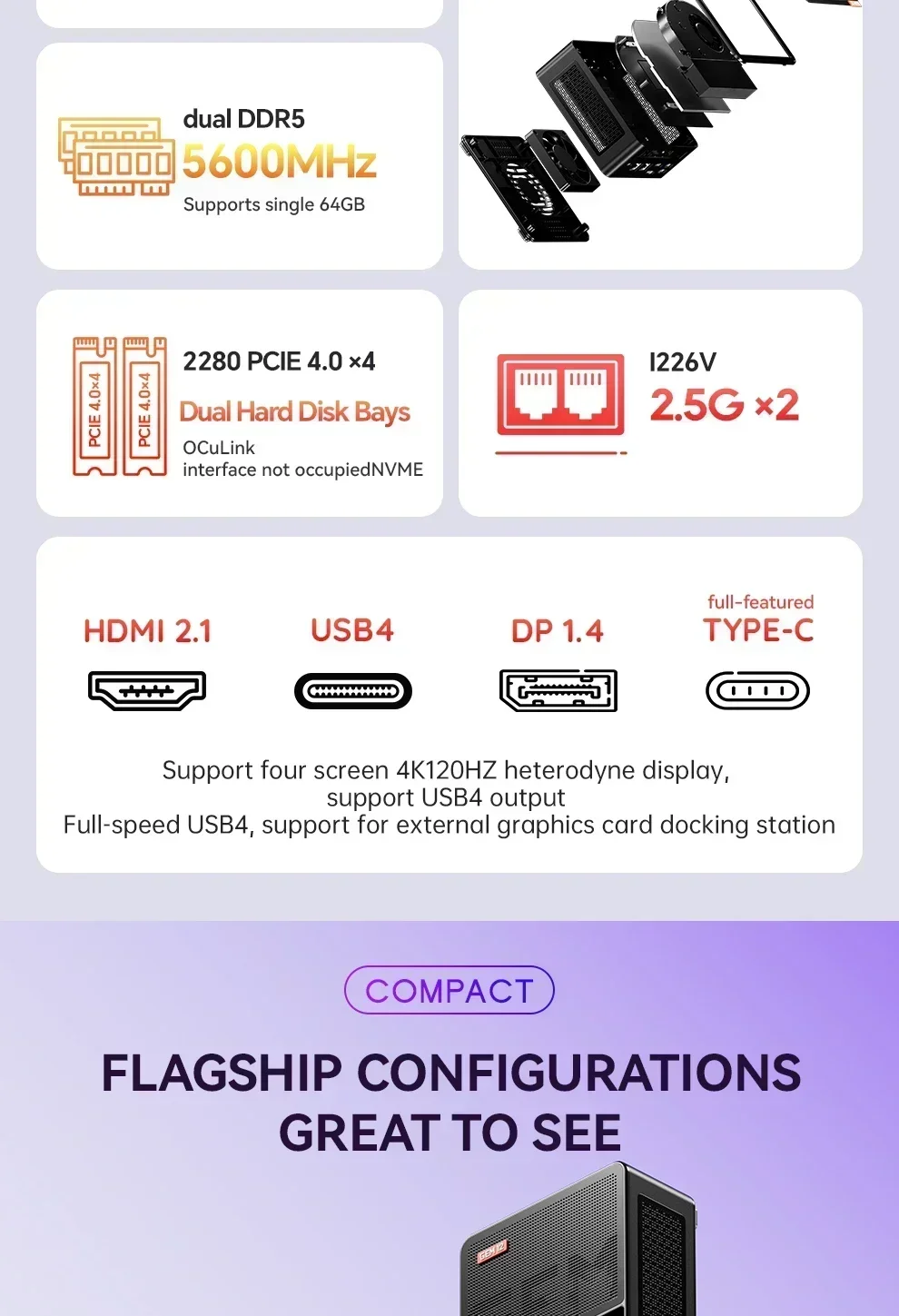 Aoostar GEM12 AMD Ryzen 7 8845 - đánh giá và giá Amd Cpu Ryzen 7