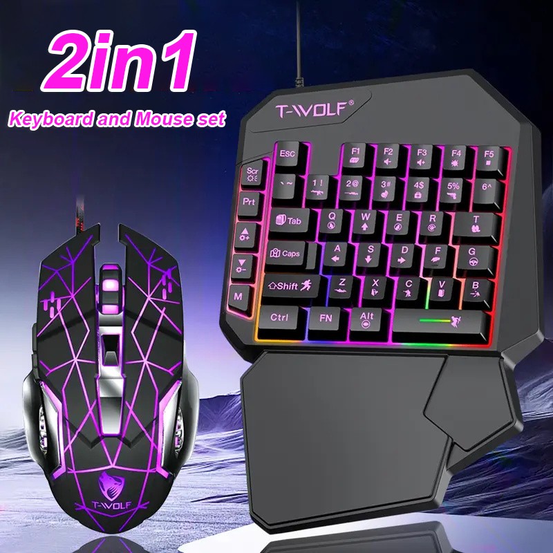 FocusOnPC TF900 2-in-1 Mobile  - đánh giá và giá Gaming Keyboard Hand