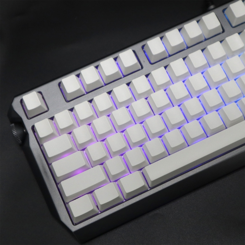 Tùy Chỉnh PBT Trống Trắng Keyc - đánh giá và giá Gaming Keyboard Noise