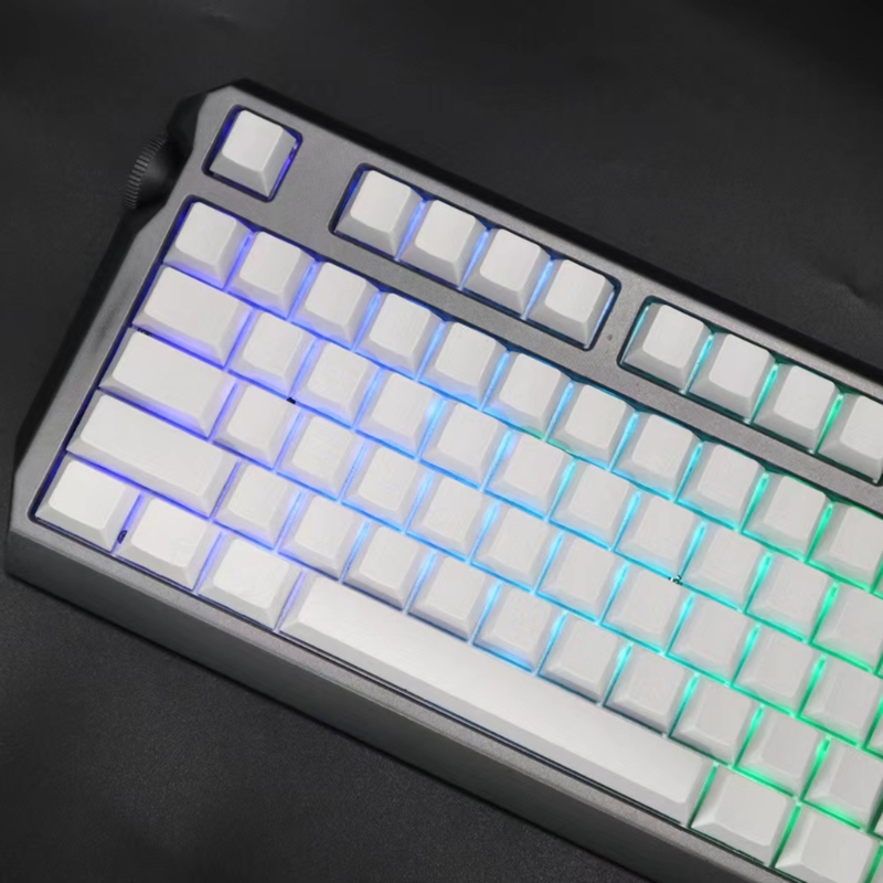 Tùy Chỉnh PBT Trống Trắng Keyc - đánh giá và giá Gaming Keyboard Noise