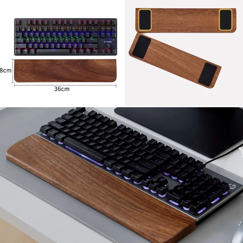 Solid Wood Keyboard Palm Rest  - đánh giá và giá Wrist Rest Wood