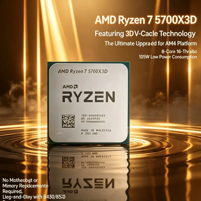 AMD Ryzen 7 5700X3D PC Buildin - đánh giá và giá Amd Cpu Ryzen 7