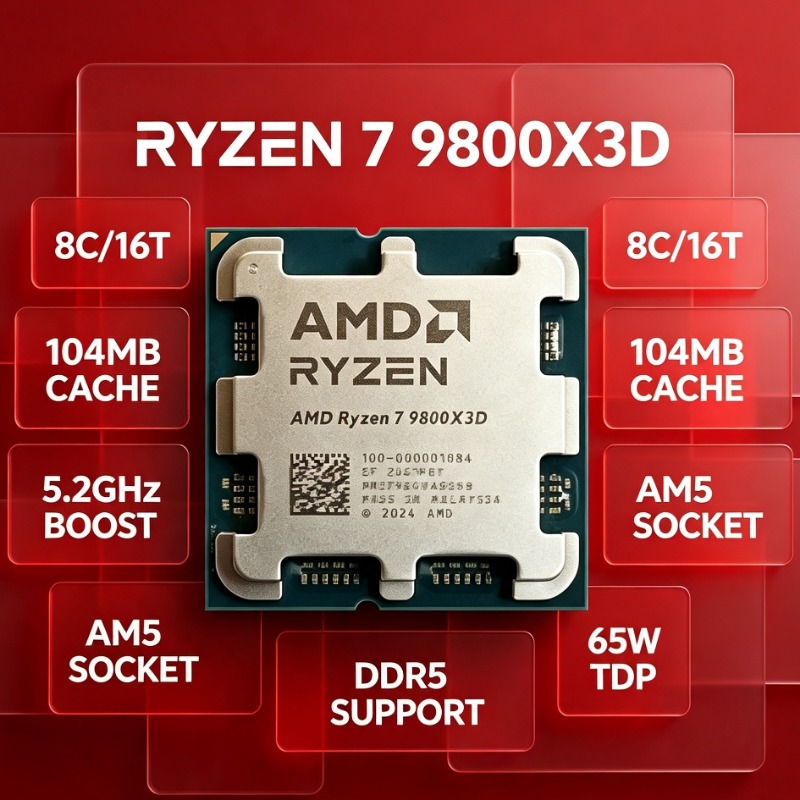 AM5 Gaming Desktop CPU AMD Ryz - đánh giá và giá Amd Cpu Ryzen 7