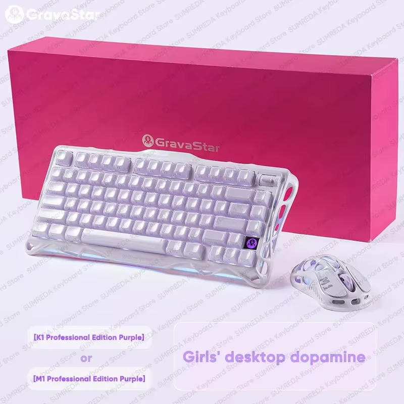 GravaStar M1 M2 Wireless Mouse - đánh giá và giá Gaming Keyboard Bluetooth