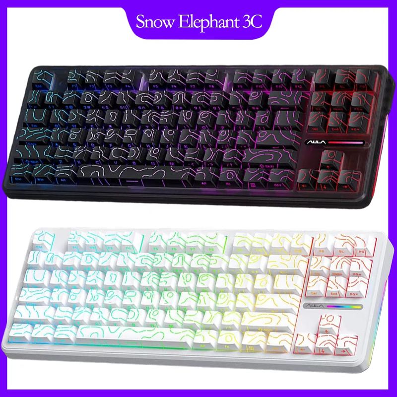 Aula F87 Wireless Mechanical K - đánh giá và giá Gaming Keyboard Tkl