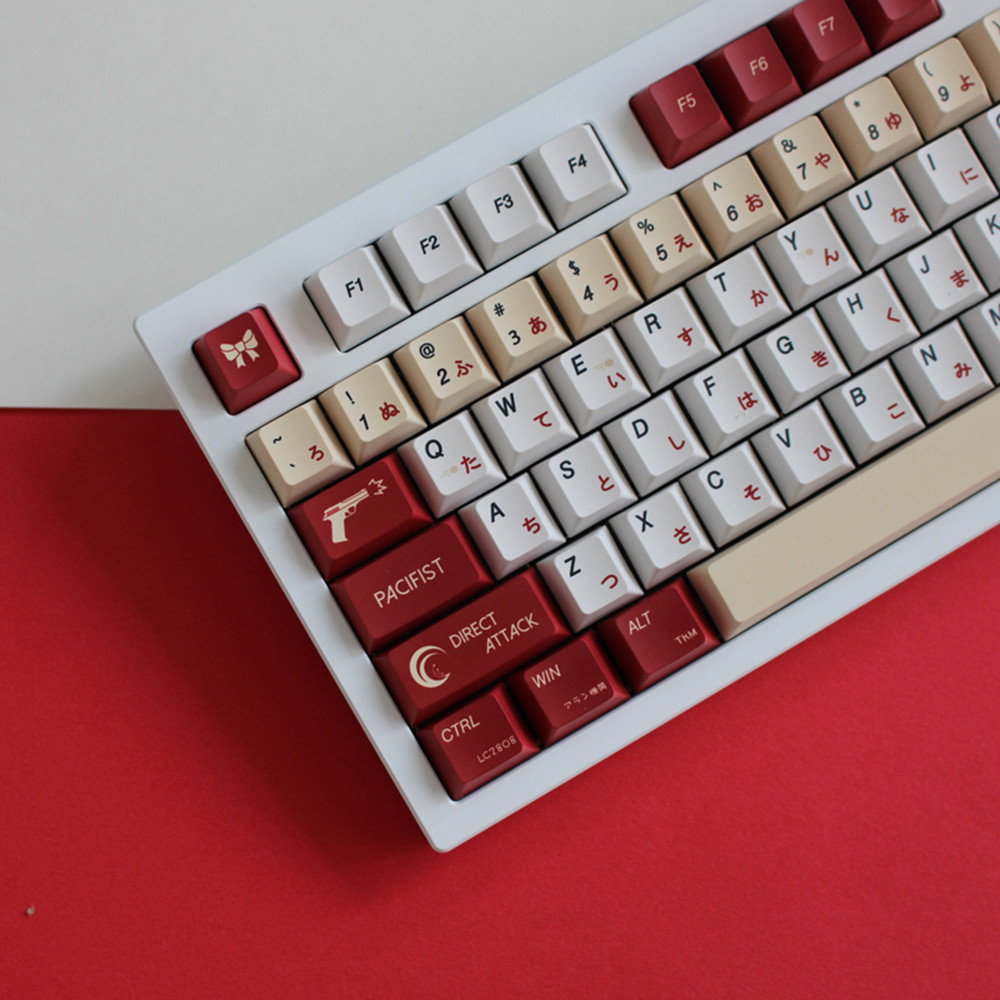 Lycoris Giật Anime PBT Keycap  - đánh giá và giá Gaming Keyboard Bluetooth